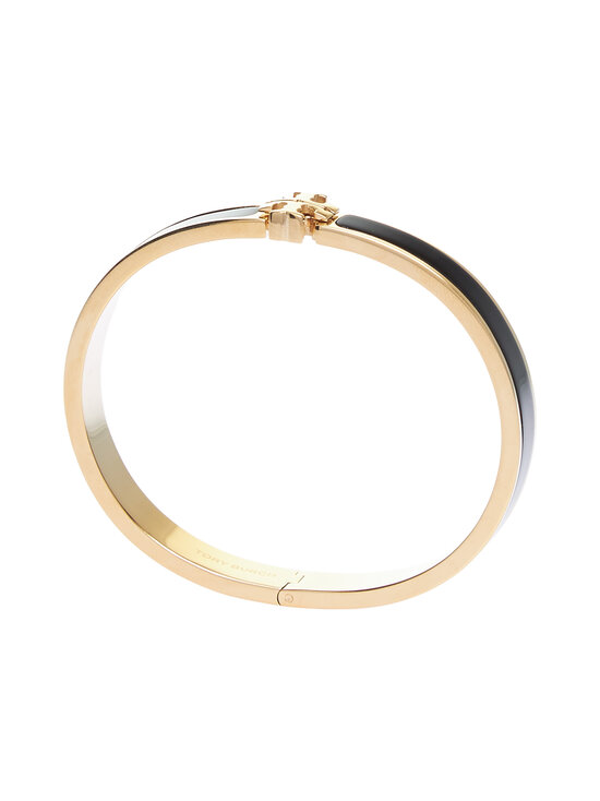 Tory Burch - Medium Icon Enamel -rannekoru - TORY GOLD / BLACK | Stockmann - photo 3