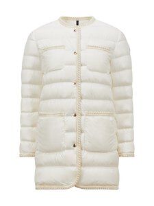 Moncler - Gencaylong Braided Trim -untuvatakki - 034 NATURAL | Stockmann
