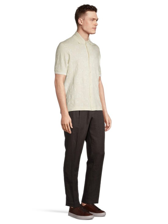 Oscar Jacobson - Denz-pellavahousut - 535 BROWN ELK | Stockmann - photo 4