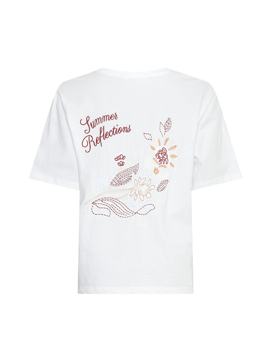 MSCH Copenhagen - MSCHJeanitta Embroidery t-paita - BRIGHT WHITE | Stockmann - photo 2