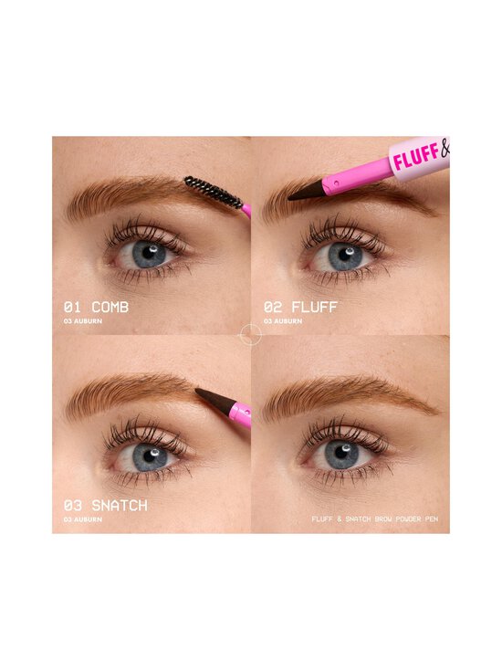 NYX Professional Makeup - Fluff & Snatch Brow Powder Pen -kulmakynä - 6 | Stockmann - photo 6