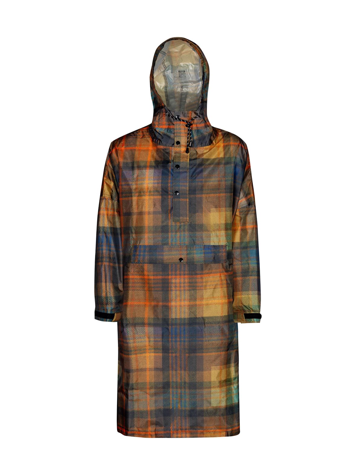 Tartan-sadeponcho