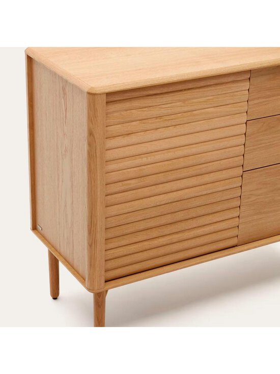 Kave Home - Lenon-senkki tammi / lasi 105 x 84 cm - BEIGE | Stockmann - photo 5