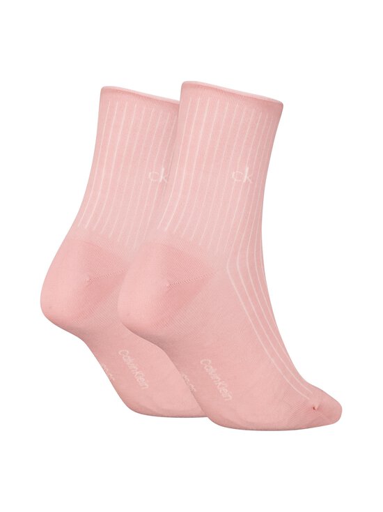 Calvin Klein - Sokid CK Short Rolltop, 2 paari - 003 PINK - photo 2 Calvin Klein - Sokid CK Short Rolltop, 2 paari - 003 PINK | Stockmann - photo 2