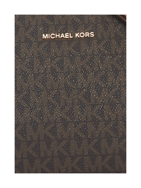 Michael Michael Kors - Small Dome Chain Xbody -nahkalaukku - 252 BRN/ACORN | Stockmann - photo 4