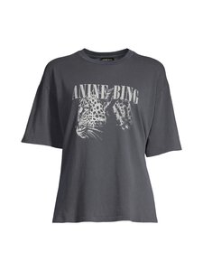 Anine Bing - Cohen t-paita - WASHED BLACK | Stockmann