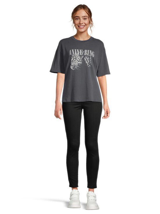 Anine Bing - Cohen t-paita - WASHED BLACK | Stockmann - photo 2