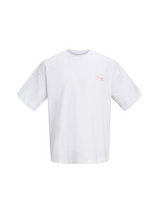 Jack & Jones - JorSanremo Back Crew Neck T-krekls - BRIGHT WHITE | Stockmann