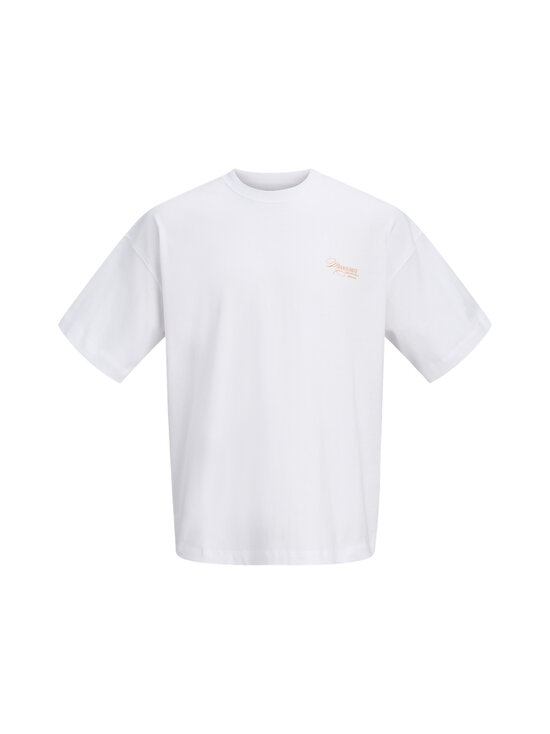 Jack & Jones - JorSanremo Back Crew Neck T-krekls - BRIGHT WHITE | Stockmann - photo 1