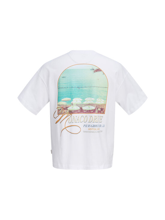 Jack & Jones - JorSanremo Back Crew Neck T-krekls - BRIGHT WHITE | Stockmann - photo 2