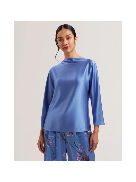 Ted Baker London - Vouga Slash Neck -satiinipaita - LT-BLUE - photo 3 Ted Baker London - Vouga Slash Neck -satiinipaita - LT-BLUE | Stockmann - photo 3