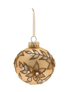 Villa Stockmann - Jõulukaunistus Floral 8,3 cm - GOLD Villa Stockmann - Jõulukaunistus Floral 8,3 cm - GOLD | Stockmann