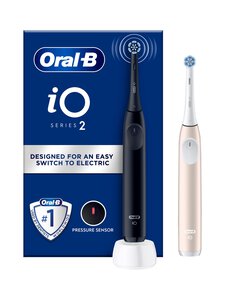 Oral-B - iO 2 Duo -sähköhammasharja tuplarunkopakkaus - BLACK/PINK Oral-B - iO 2 Duo -sähköhammasharja tuplarunkopakkaus - BLACK/PINK | Stockmann