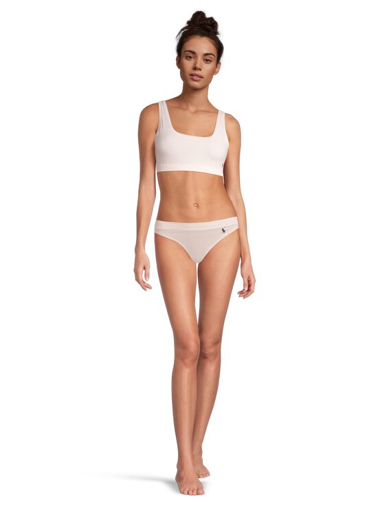 Polo Ralph Lauren - Club Cotton bralette -rintaliivit - 546 GARDEN ROSE | Stockmann - photo 4