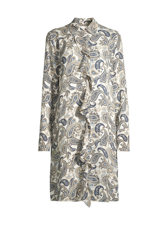 Paisley Print Ruffle -paitamekko