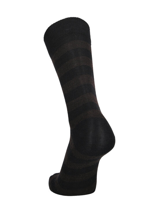 Sukkamestarit - Vire Raita nespiedošas merino vilnas zeķes - BLACK - DARK CHOCOLATE | Stockmann - photo 2