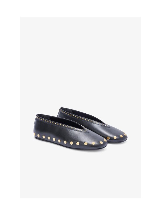 Ganni - Jenny-ballerinat - 099 BLACK | Stockmann - photo 2