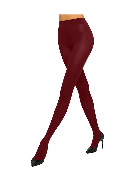 Wolford - Velvet de Luxe 66 den sukkpüksid - 3240 MIDNIGHT RED | Stockmann - photo 3