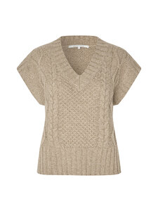SECOND FEMALE - Janne-neuleliivi - 6007 CAMEL MELANGE | Stockmann