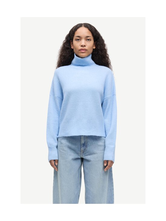 Samsoe Samsoe - Nola T-Neck -neule - 144115TCX CASHMERE BLUE | Stockmann - photo 3