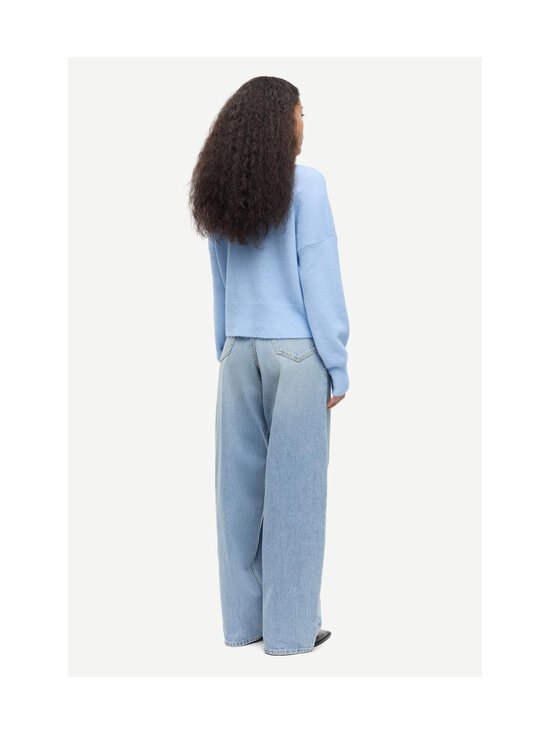 Samsoe Samsoe - Nola T-Neck -neule - 144115TCX CASHMERE BLUE | Stockmann - photo 4