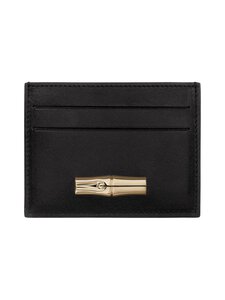 Longchamp - Le Roseau Sleek karšu maciņš - 001 BLACK | Stockmann