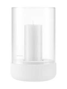 Blomus - Calma M - kynttilälyhty kuvulla 20 cm - LILY WHITE Blomus - Calma M - kynttilälyhty kuvulla 20 cm - LILY WHITE | Stockmann