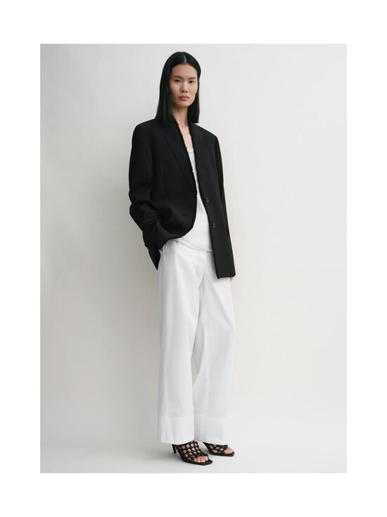 TOTEME - Raw Lapel -bleiseri - 001 BLACK | Stockmann - photo 3