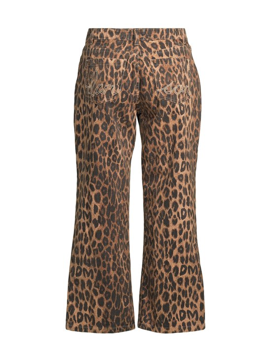 Damson Madder - Kenny Twill Leopard -housut - BROWN | Stockmann - photo 2