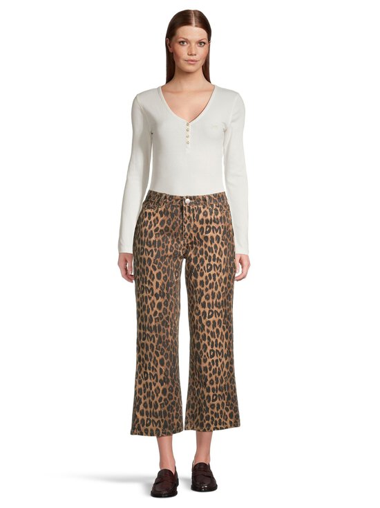 Damson Madder - Kenny Twill Leopard -housut - BROWN | Stockmann - photo 3