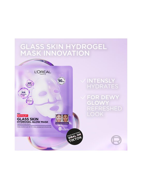 L'Oréal Paris - Revitalift Filler Glass Skin Sheet Mask -kangasnaamio - NO COL | Stockmann - photo 5