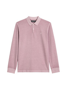 Marc O'Polo - Rib Collar -pikeepaita - 622 VIOLET MAUVE | Stockmann