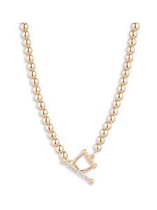 Lauren Ralph Lauren - Toggle Bead Collar kaklarota - GLD/CRY Lauren Ralph Lauren - Toggle Bead Collar kaklarota - GLD/CRY | Stockmann