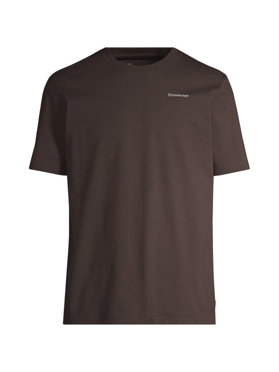 Knowledge Cotton Apparel - Back Print t-paita - 1487 CHOCOLATE TORTE | Stockmann - photo 1