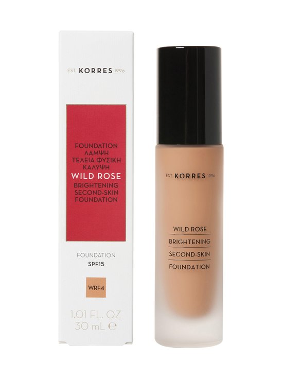 Korres - Wild Rose Wild Rose Foundation -meikkivoide 30 ml - WRF4 - photo 1 Korres - Wild Rose Wild Rose Foundation -meikkivoide 30 ml - WRF4 | Stockmann - photo 1