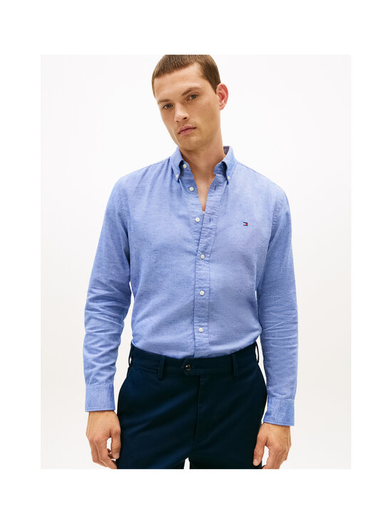 Tommy Hilfiger - Brushed Twill -paita - C7L BOLD BLUE | Stockmann - photo 4