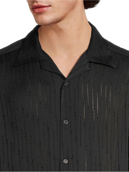 BLK DNM - Shirt 55 -kauluspaita - BLACK JAQUARD - photo 4 BLK DNM - Shirt 55 -kauluspaita - BLACK JAQUARD | Stockmann - photo 4
