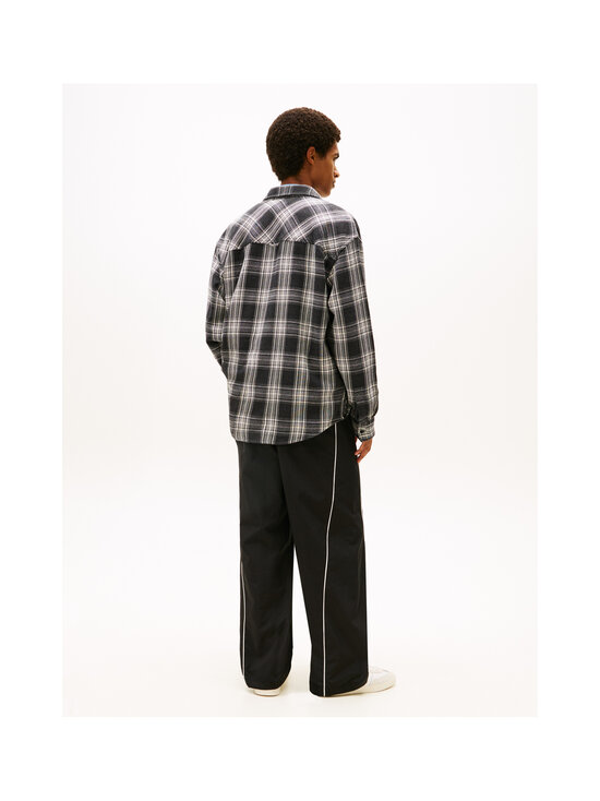 Tommy Jeans - Relaxed Check Brushed -kauluspaita - BDS BLACK/CHECK | Stockmann - photo 4