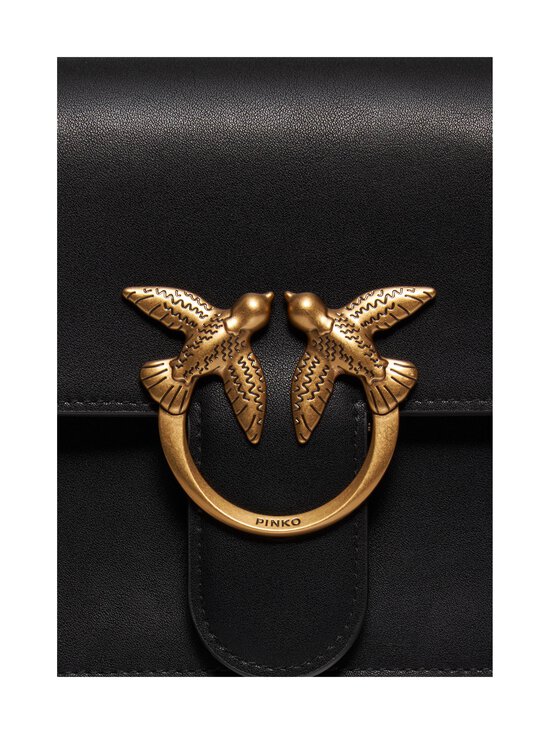 Pinko - Love One Classic ādas soma - Z99Q BLACK-ANTIQUE GOLD - photo 4 Pinko - Love One Classic ādas soma - Z99Q BLACK-ANTIQUE GOLD | Stockmann - photo 4
