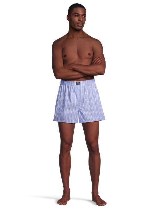 Polo Ralph Lauren - Open Boxer apakšbikses 3 gab. - 3PK OX BLU AOP/CR NVY/BLU STRP - photo 7 Polo Ralph Lauren - Open Boxer apakšbikses 3 gab. - 3PK OX BLU AOP/CR NVY/BLU STRP | Stockmann - photo 7