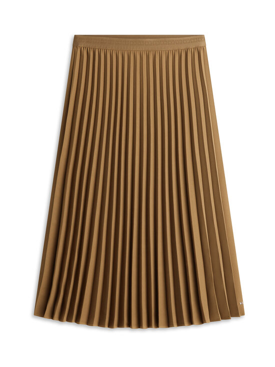 Tommy Hilfiger - Fluid Pleated midi svārki - R07 NORDIC TAUPE | Stockmann - photo 1