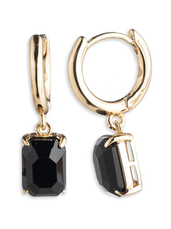 Lauren Ralph Lauren - Huggie Drop auskari - GLD/JET | Stockmann - photo 1