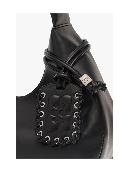 Ganni - Bou Hobo Medium -laukku - 099 BLACK | Stockmann - photo 5