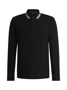 BOSS - Plisy-pitkähihainen pikeepaita - 015 CHARCOAL BOSS - Plisy-pitkähihainen pikeepaita - 015 CHARCOAL | Stockmann