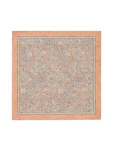 Stockholm Kravatt - Siidist taskurätt Hankie Double Face Paisley Medallion - 3 ORANGE | Stockmann
