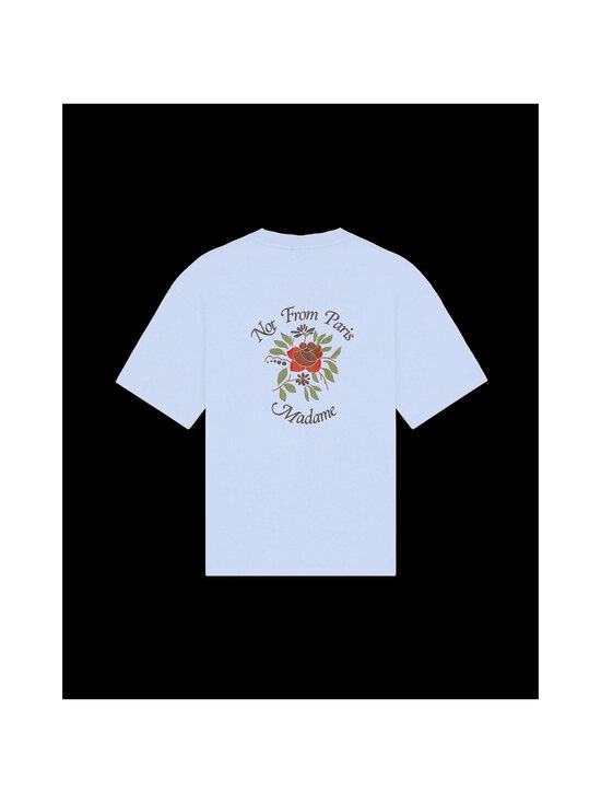 Drôle de Monsieur - Slogan Rose t-paita - LIGHT BLUE | Stockmann - photo 2