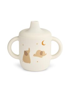 Liewood - Liewood Neil Sippy Cup krūzīte ar snīpi - 2506 ELEPHANT / CREME DE LA CREME | Stockmann