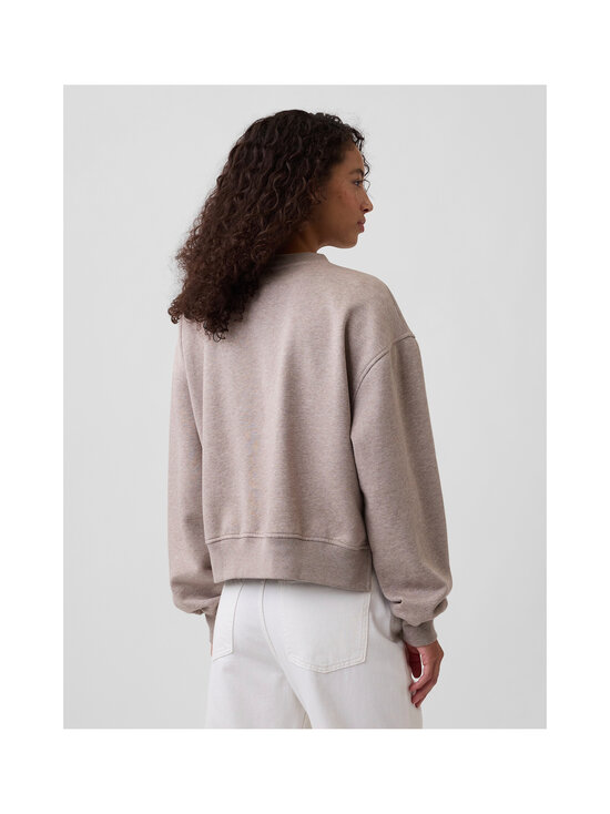 GAP - Oversized Crewneck džemperis ar šķēlumiem - LIGHT BROWN 4 | Stockmann - photo 4