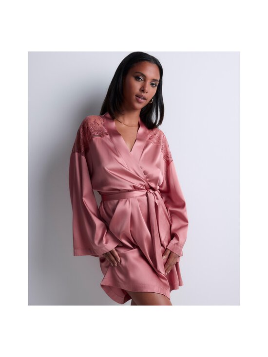 Aubade - Kimono Midnight Whisper zīda halāts - WARM PINK - photo 2 Aubade - Kimono Midnight Whisper zīda halāts - WARM PINK | Stockmann - photo 2