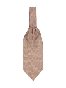 Stockholm Kravatt - Ascot Print Silk -solmiohuivi - 3 ORANGE/BROWN | Stockmann